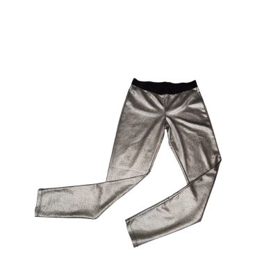 Nordstrom brand silver shimmer leggings - womens medium